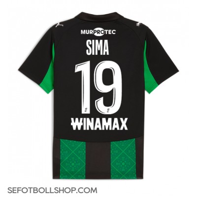 Billiga RC Lens Abdallah Sima #19 Borta fotbollskläder 2025-26 Kortärmad Billiga RC Lens Abdallah Sima #19 Borta fotbollskläder 2025-26 Kortärmad